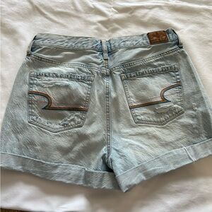 American Eagle denim mom shorts size 8